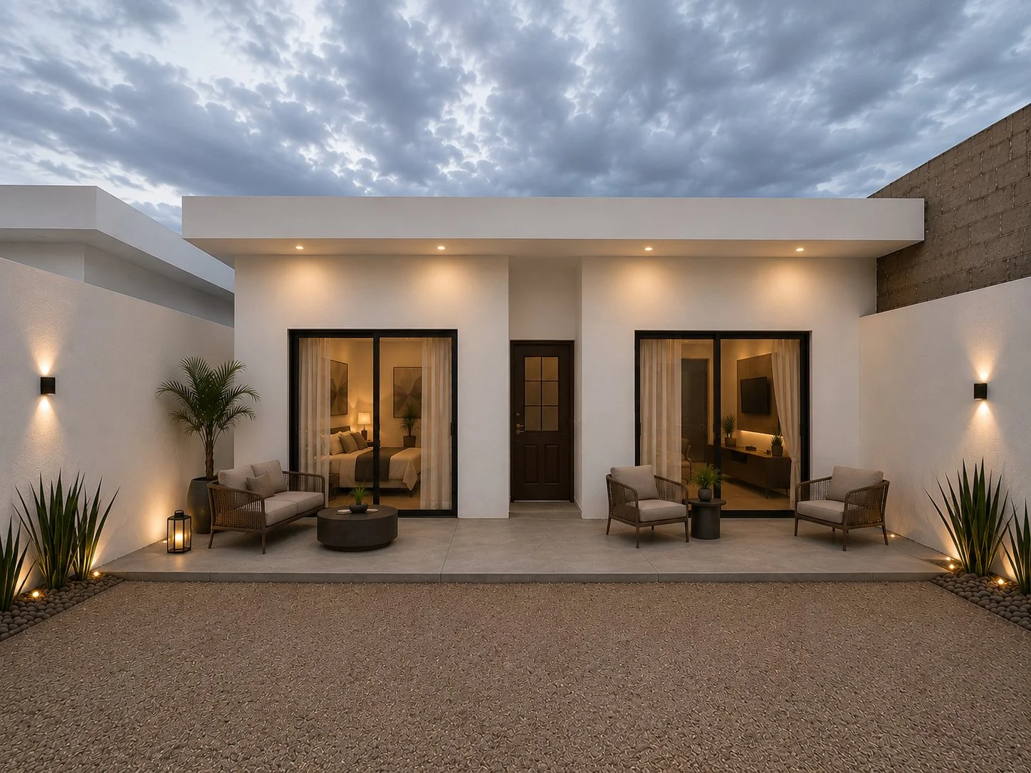 Patio trasero